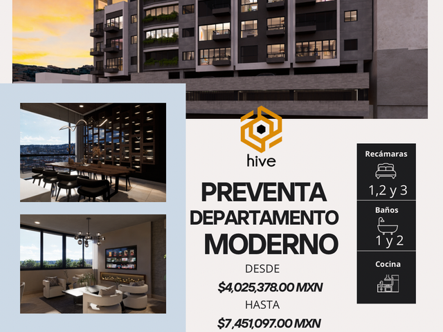 Departamento en venta - Zona Dorada