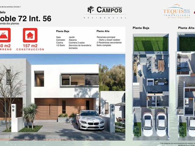 Casa en Venta de 2 Plantas y Jardin en San Juan del Rio Queretaro | Romero