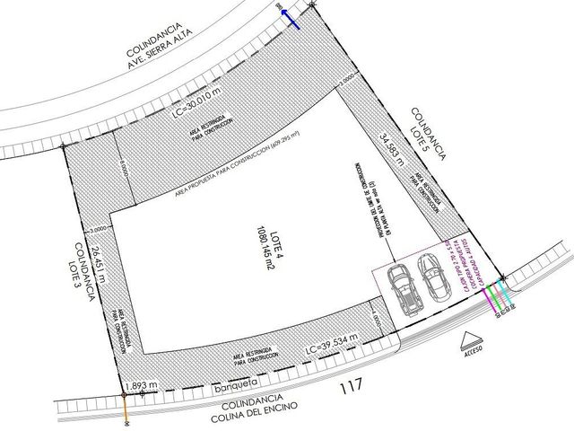 Terreno en Venta en Sierra Alta 9° Sector, Monterrey