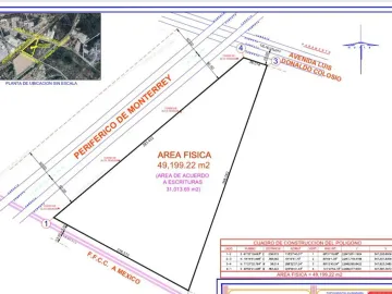 Terreno en renta en Arco Vial, García, Nuevo León