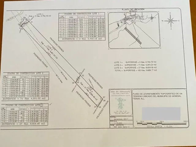 Terreno en venta en Ciudad General Terán, General Terán, Nuevo León