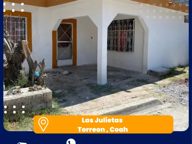 Casa en Venta en Las Julietas, Torreón, Coahuila de Zaragoza