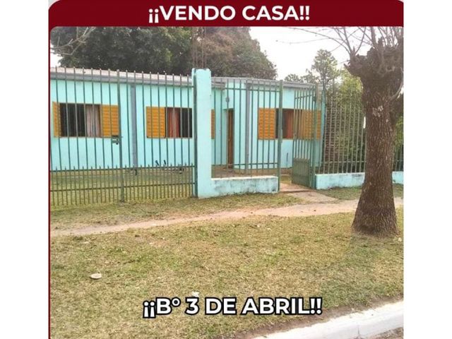 Vendo Casa en Barrio 3 de Abril