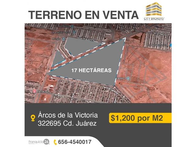 TERRENO EN VENTA EN ARCOS DE LA VICTORIA