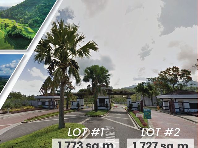 PVT2025-0003: 2 Residential Lots for Sale in Ayala Greenfield Calamba Laguna: 1,773 & 1,727 sqm