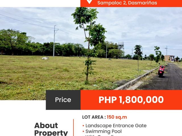 PVT2025-0014: Residential Lot for Sale in Mesilo Nueva Vida Dasmariñas: 150 sqm: ₱2M