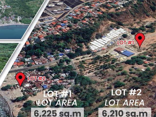 PVT2025-0016: 2 Residential Lots for Sale in Brgy. Simlong Batangas City: 6,210–6,225 sqm: ₱155M+