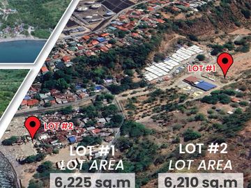 PVT2025-0016: 2 Residential Lots for Sale in Brgy. Simlong Batangas City: 6,210–6,225 sqm: ₱155M+