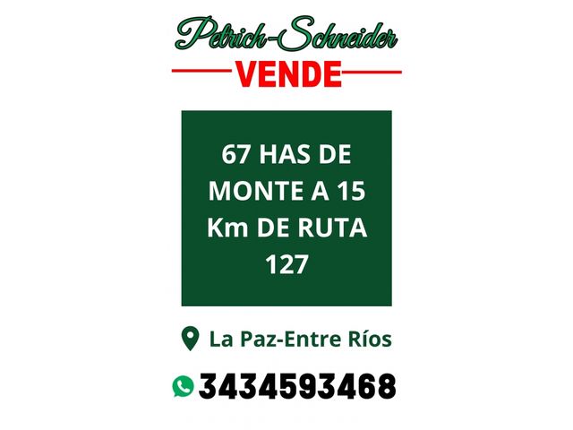 Se vende campo en departamento La Paz, Entre Ríos