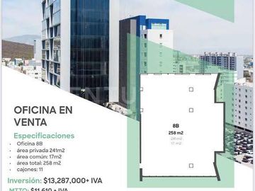 OFICINA EN VENTA EN COL. SAN JERONIMO EN MONTERREY