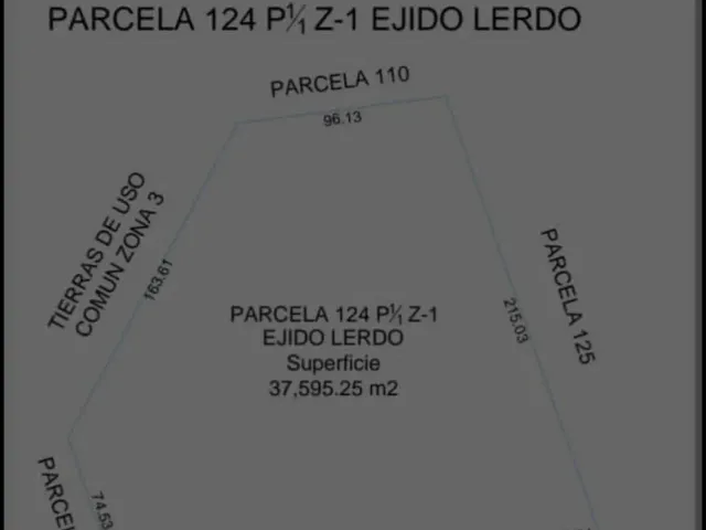 Terreno Habitacional en Venta en Cd. Lerdo, Durango - Parcelas 124, Ex Ejido Lerdo