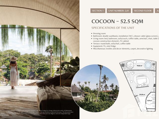 Studio Apartment for sale at Anantara Dragon Bali