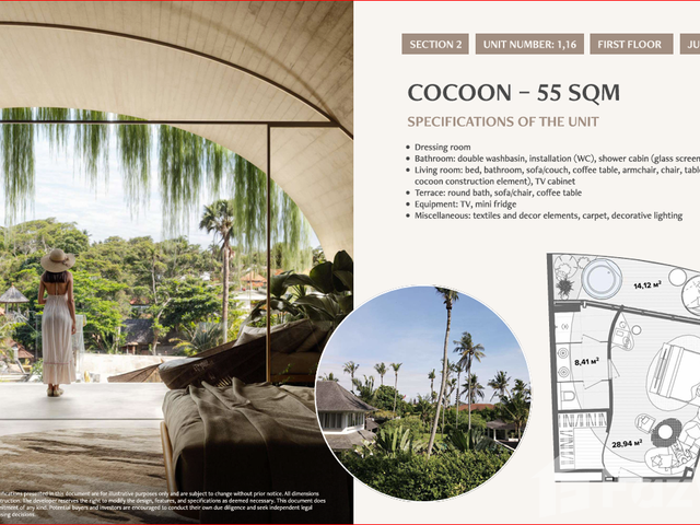 Studio Apartment for sale at Anantara Dragon Bali