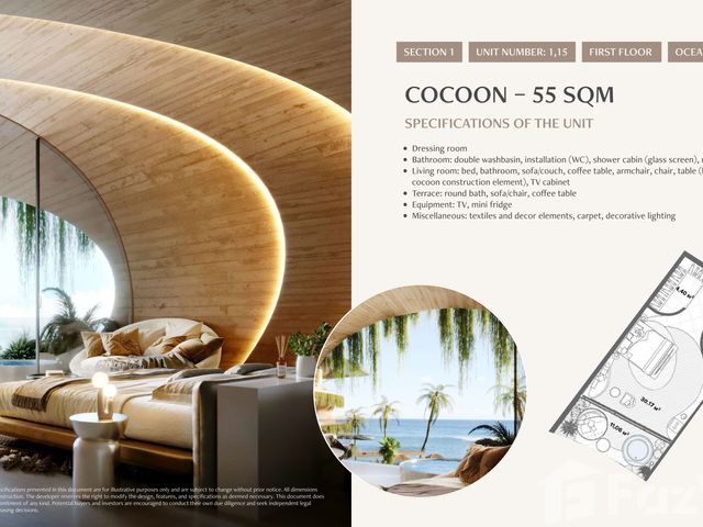 Studio Apartment for sale at Anantara Dragon Bali