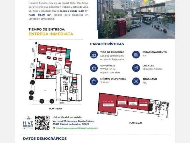 Locales comerciales cerca de WTC