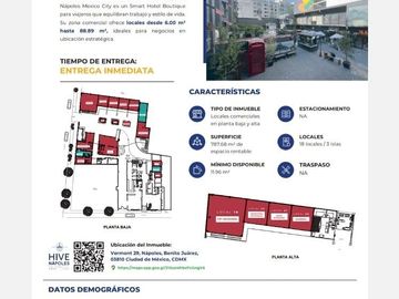 Locales comerciales cerca de WTC