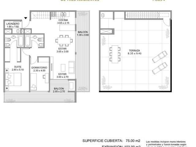 VENTA pozo LANUS Depto 3 am terraza propia premium