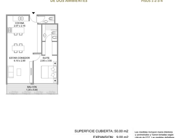 VENTA pozo LANUS OESTE Depto 2 amb patio Premium