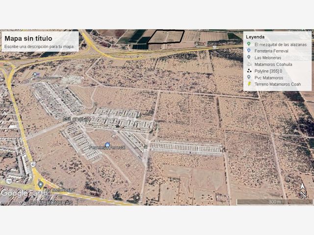 Terreno en Venta en Matamoros, Matamoros, Coahuila de Zaragoza
