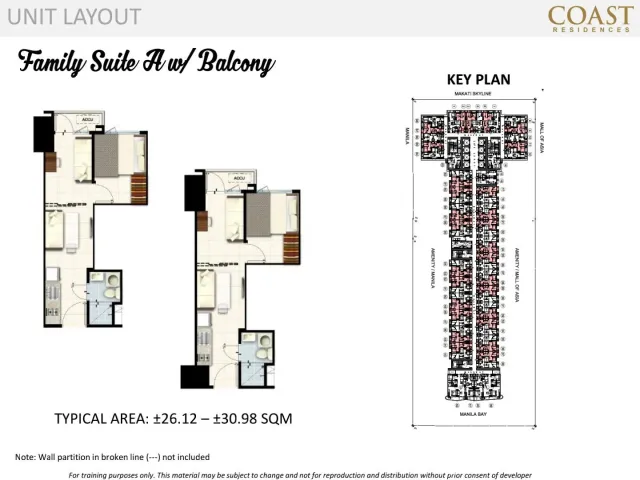Studio Condo for sale at Coast Residences