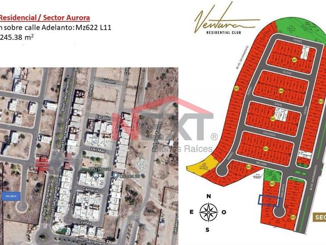 TERRENO EN VENTA EN VENTURA RESIDENCIAL