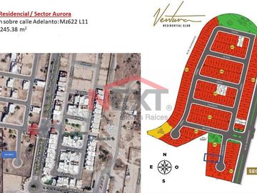 TERRENO EN VENTA EN VENTURA RESIDENCIAL