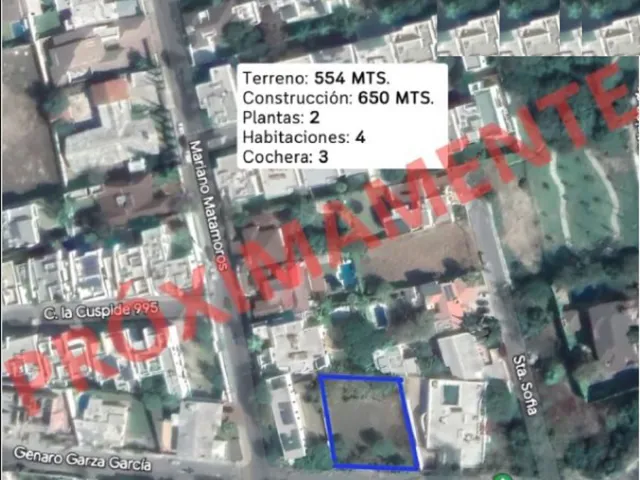 Terreno en venta en Zona la Cima, San Pedro Garza García, Nuevo León