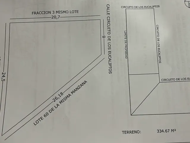 Terreno Residencial en Venta en Gomez Palacio, Los Olivos