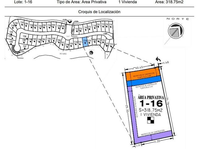 Terreno  en Bosque Real ubicado con proyecto incluido