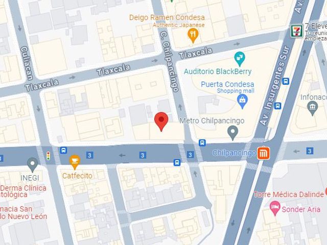 Restaurante cerca de Insurgentes en Hipódromo condesa