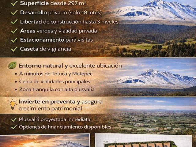 Terreno en Santiago Tlacotepec