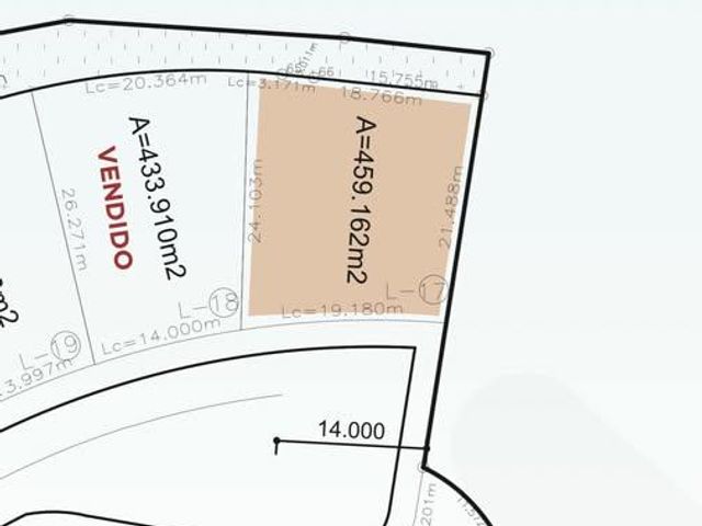 TERRENO EN VENTA EN BOSQUES DE LAS MISIONES