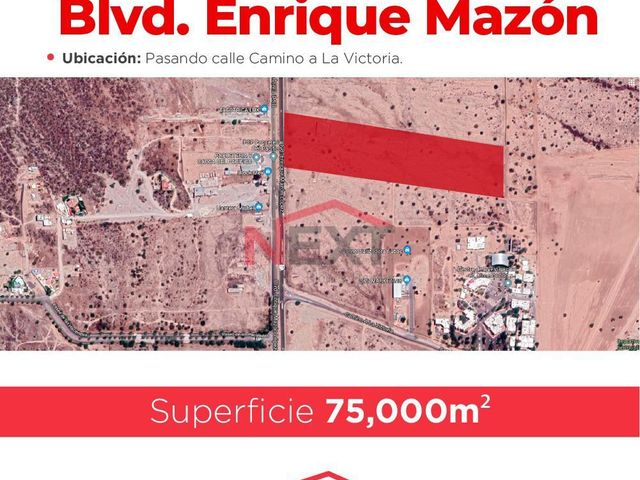 SE VENDE TERRENO SOBRE BLVD. ENRIQUE MAZON