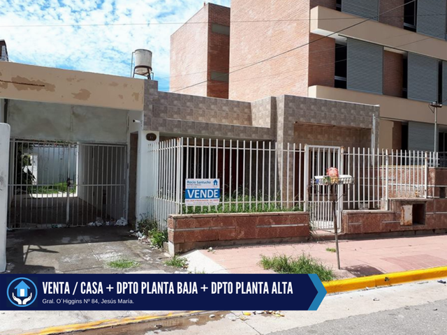 ATENCION INVERSIONISTAS / VENTA: CASA + DPTO PLANTA BAJA + DPTO PLANTA ALTA.