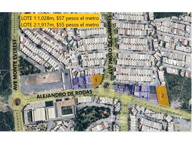 TERRENO EN RENTA FRENTE ENTRADA PLAZA SIKARA 1917  M 2 $ 110.000