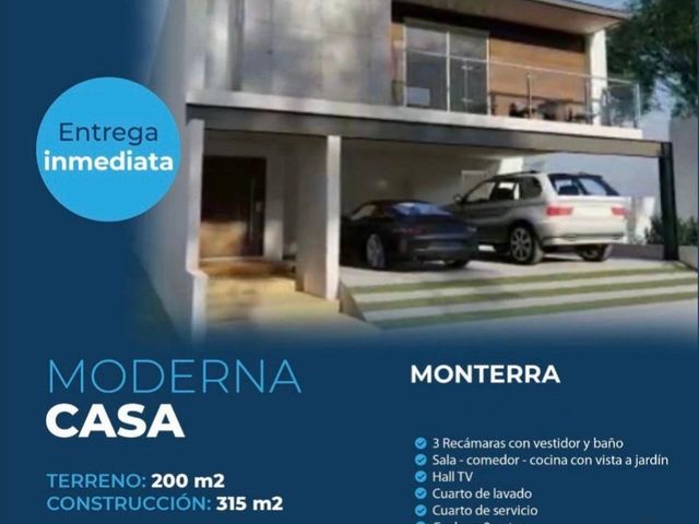 Casa en venta - MONTERRA, San Luis Potosí
