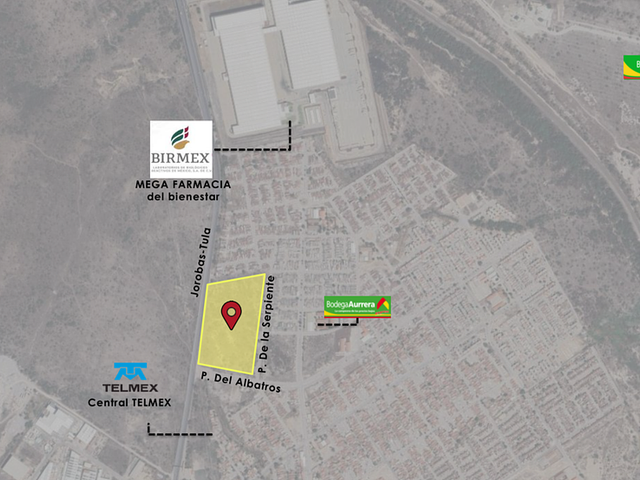 VENTA TERRENO, INDUSTRIAL EN HUEHUETOCA, ESTADO DE MÉXICO. - 62,384 m²