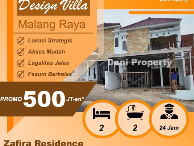 Rumah murah minimalis di Zafira Residence Dau