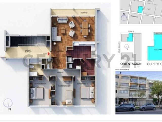 Se Vende Amplio Depto. Centro de Viña del Mar