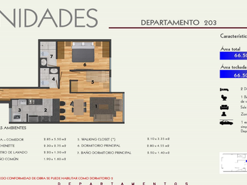CALLE TAMPUMACHAY N° 1XX, DPTO. 203