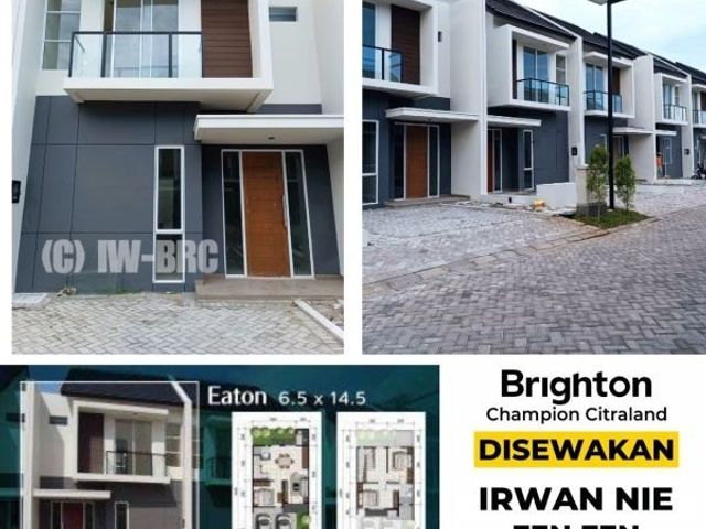 Rumah Gress Minimalis Central Park Juanda Tipe Eaton