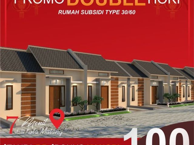 RUMAH MURAH MALANG TANPA DP CAKRAWALA MALANG