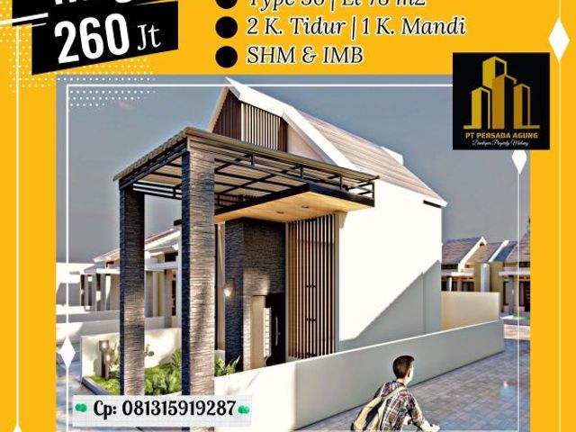 Jual Murah Rumah di Kepanjen