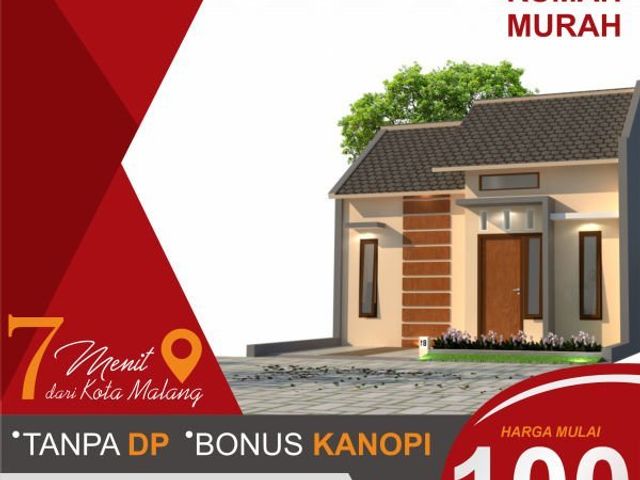 rumah murah malang tanpa dp