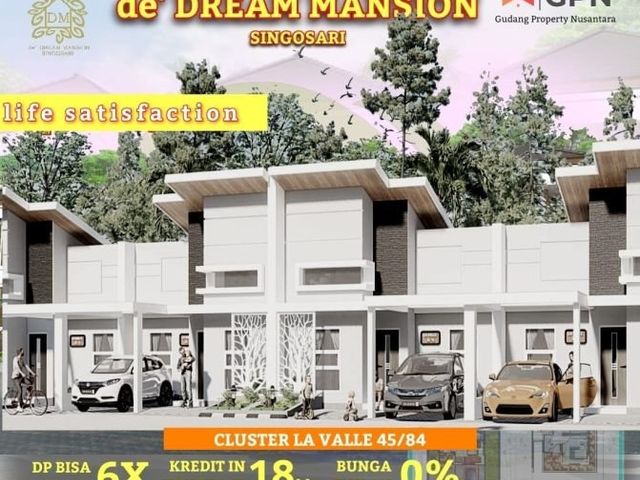 hunian dekat exit tol singosari 400 jt an