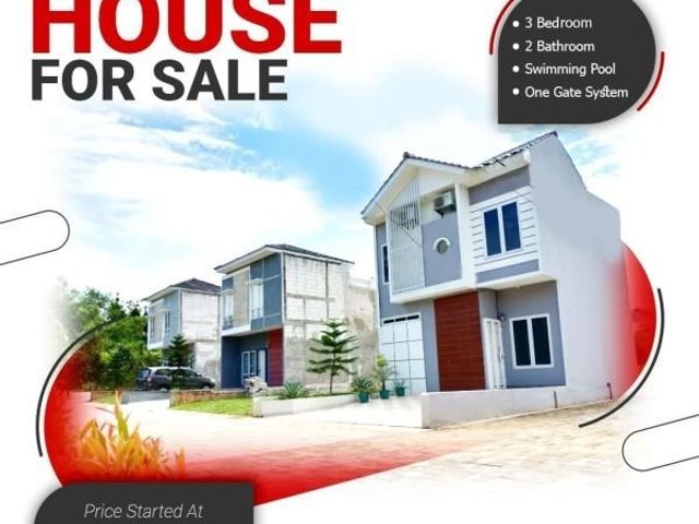 Rumah 2 Lantai dekat Stasiun Cilebut , Keradenan