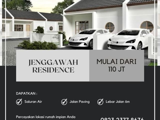 Mountain Jenggawah Residence konsep hunian minimalis