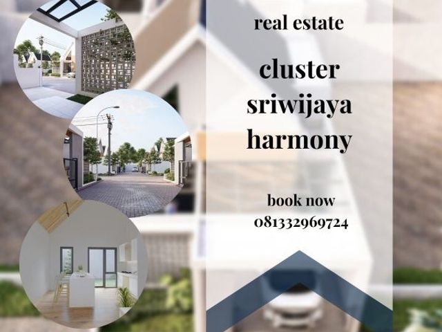 CLUSTER SRIWIJAYA HARMONY HUNIAN LOKASI BEBAS BANJIR