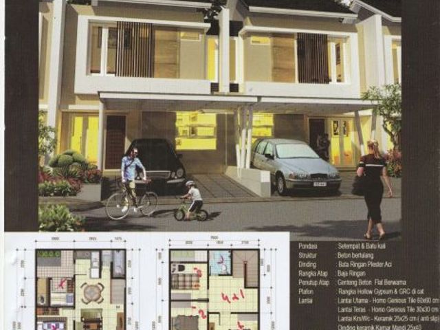 Rumah Murah Brand New, Indent, dekat BTC Bintaro - 1978