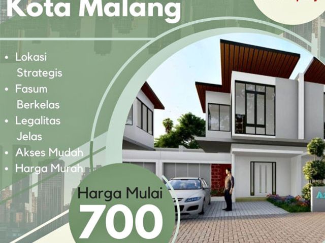 Rumah murah 2 lantai kota Batu dekat Eco Green Park